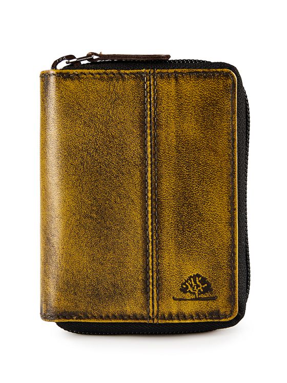 Greenburry Destressed Pung RFID-beskyttelse Læder 10.5 cm