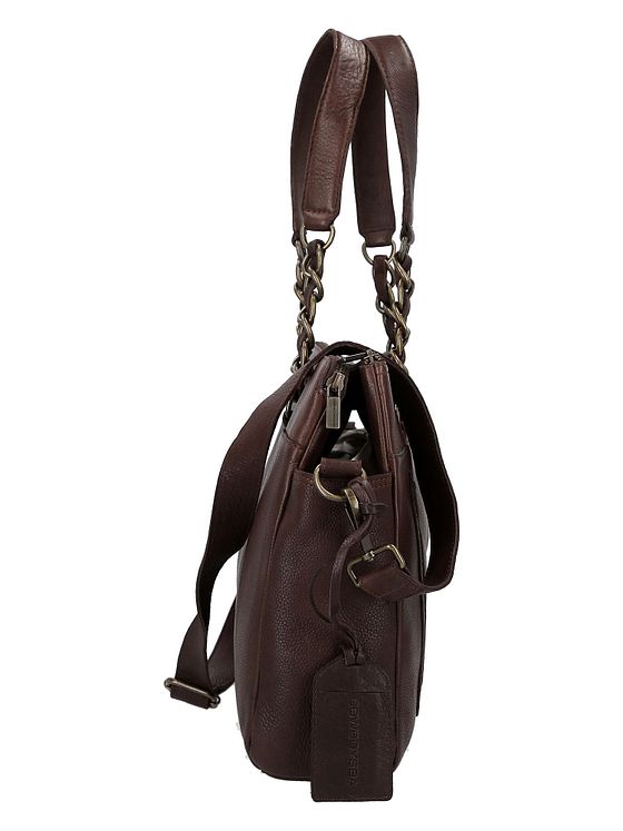 Cowboysbag Chained Barton Skuldertaske Læder 40 cm
