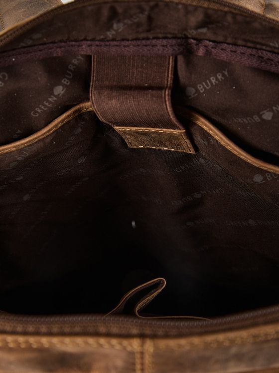 Greenburry Vintage Daypack Læder 44 cm Laptoprum