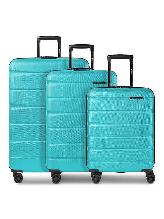 Franky Juego de maletas Munich 4.0 de 4 ruedas, 3 piezas con plegado extensible