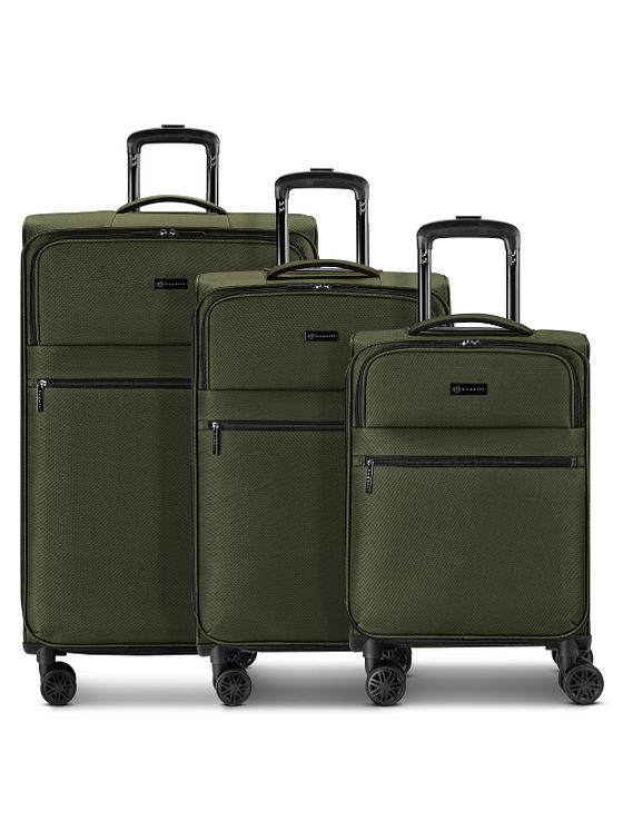 bugatti Valencia Soft 4 hjul Kuffert 3-delt med strækfold