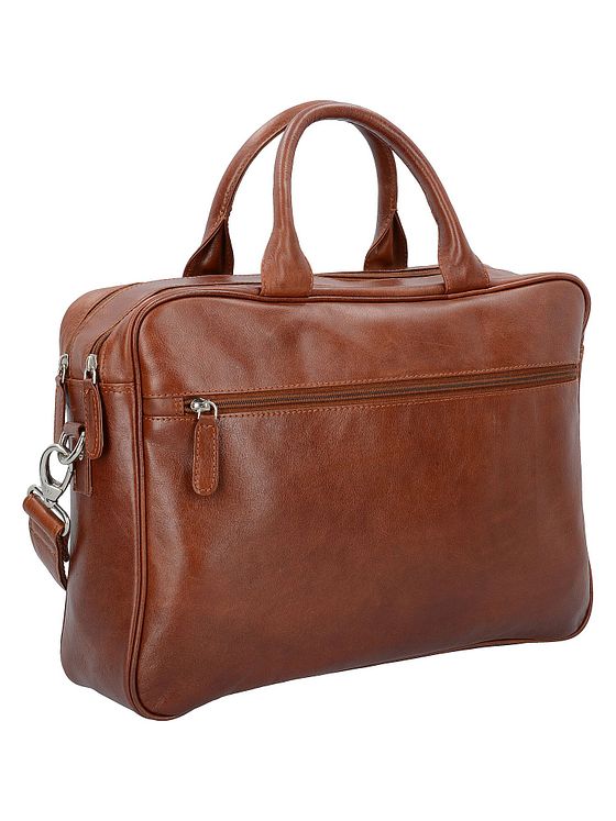 Dermata Kuffert i læder med 40 cm rum til bærbar computer