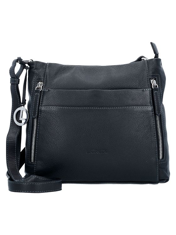 L.CREDI Sabrina skuldertaske i læder 26 cm