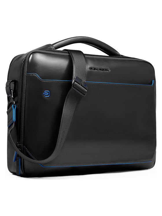 Piquadro Blue Square Dokumenttaske Læder 39 cm Laptoprum Piquadro Blue Square Dokumenttaske Læder 39 cm Laptoprum
