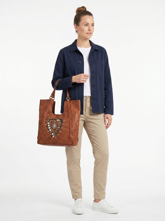 Campomaggi Camelia Shopper taske Læder 44 cm Campomaggi Camelia Shopper taske Læder 44 cm