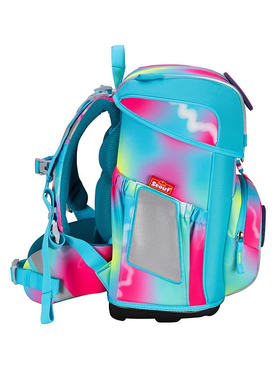 Scout Neo Exklusiv Safety Light Skoleransel-sæt 5-delt Scout Neo Exklusiv Safety Light Skoleransel-sæt 5-delt