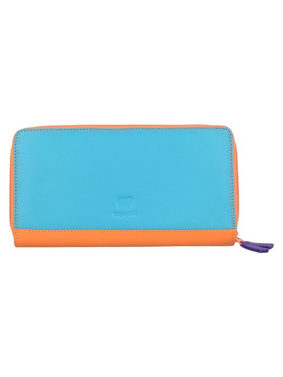 Mywalit Medium Tri-fold pung i læder 14 cm