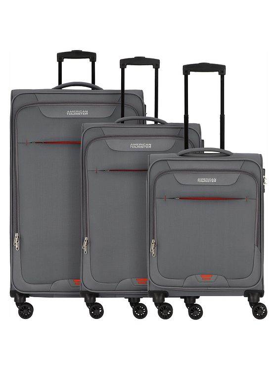 American Tourister Street Roll 4 hjul Kuffert 3-delt med strækfold American Tourister Street Roll 4 hjul Kuffert 3-delt med strækfold