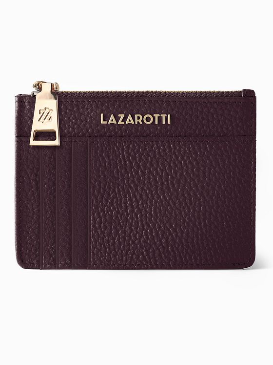 Lazarotti Bologna lædernøgleholder Kortholder i læder 11,5 cm med rum til luftmærker Lazarotti Bologna lædernøgleholder Kortholder i læder 11,5 cm med rum til luftmærker