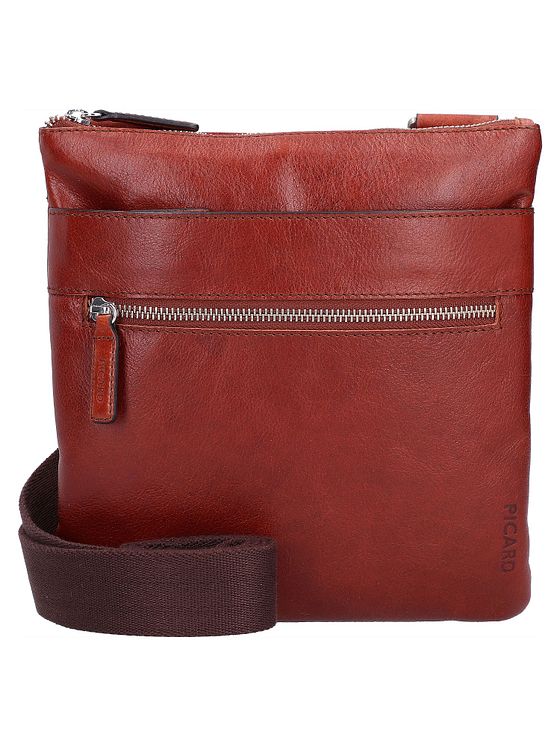 Picard Buddy-skuldertaske i læder 24 cm