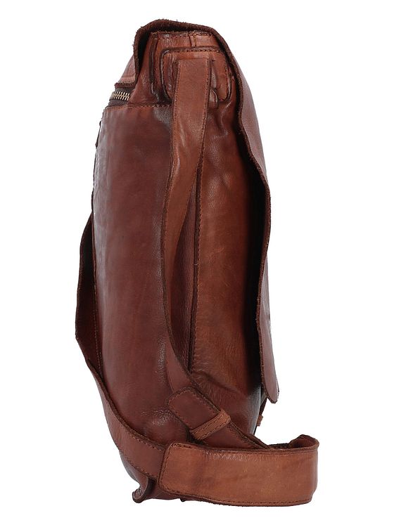 Harold's Submarine skuldertaske i læder 34 cm