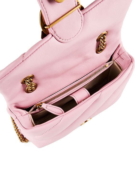 PINKO Love Puff Skuldertaske Læder 21 cm