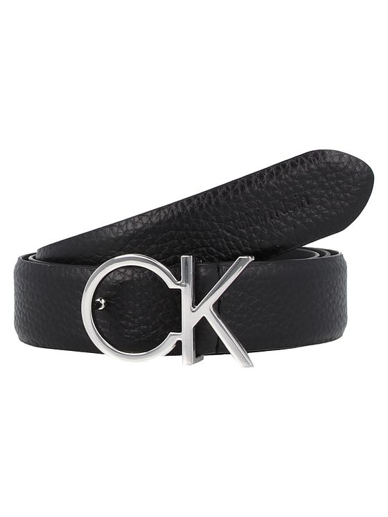 Calvin Klein CK Logo Pásek Kůže