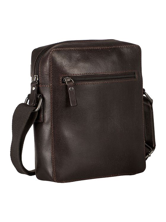 Leonhard Heyden Dakota skuldertaske i læder 23 cm