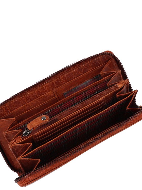 Greenburry House of Norway Peněženka RFID ochrana Kůže 19 cm