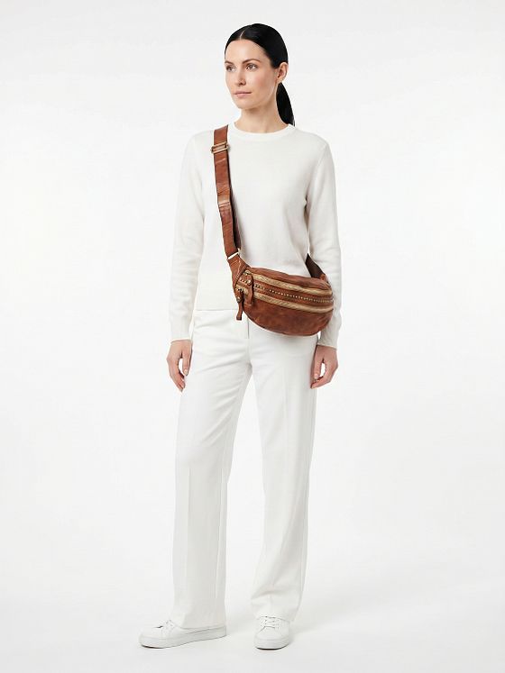 Campomaggi Micaela Crossbody-väska Läder 29 cm