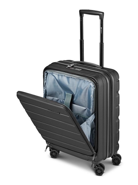 Franky Munich 4.0 4 ruedas Trolley de cabina 55 cm Compartimento para laptop Con fuelle expandible