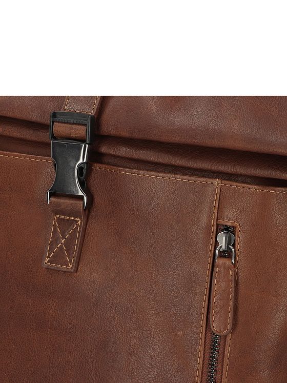 Jack Kinsky Porto Batoh Kůže 43 cm Kapsa na notebook