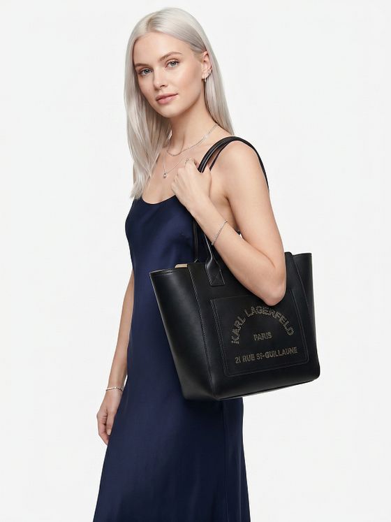 Karl Lagerfeld Daily Skuldertaske Læder 36 cm