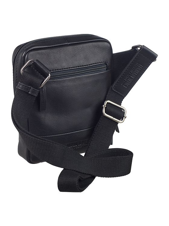 Leonhard Heyden Hamburg skuldertaske i læder 16 cm