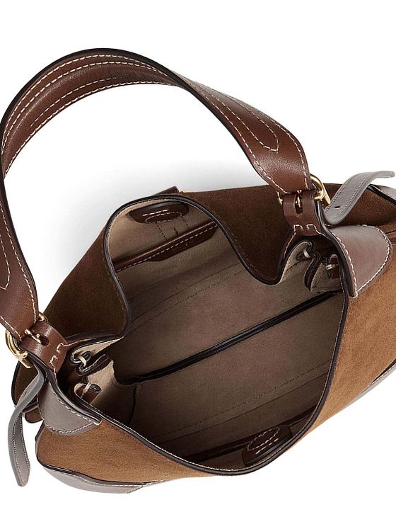 POLO RALPH LAUREN Polo ID Crossbody taske Læder 26 cm POLO RALPH LAUREN Polo ID Crossbody taske Læder 26 cm