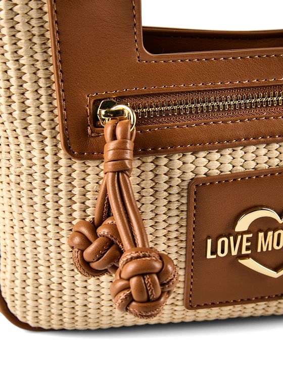 Love Moschino Straw Chic Kabelka 25 cm