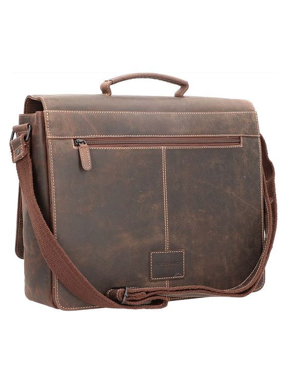 Jack Kinsky Baltimore 6 dokumentmappe i læder 37 cm