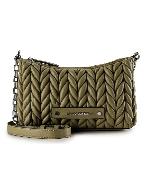 Karl Lagerfeld Weave Skuldertaske 26 cm