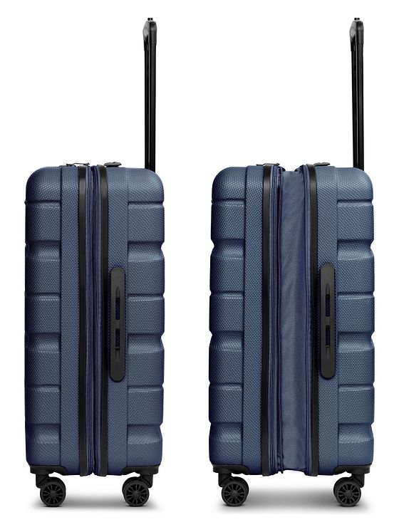 Franky Munich 4.0 4-hjulet kuffertsæt, 3-delt med stretchfoldning