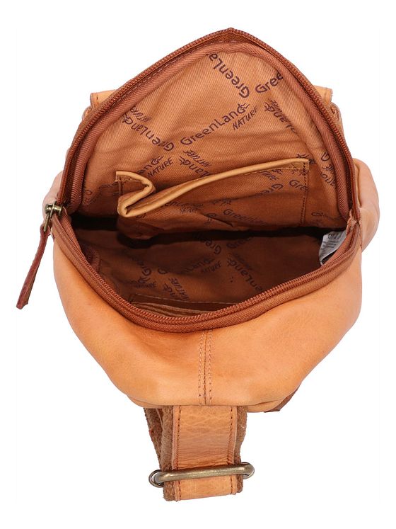 Greenland Nature GreenLand NATURE Skuldertaske Læder 19 cm