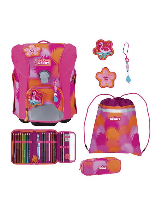 Scout Micro Skoleransel-sæt 5-delt Scout Micro Skoleransel-sæt 5-delt