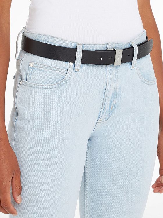 Calvin Klein Jeans Monogram Bælte Læder