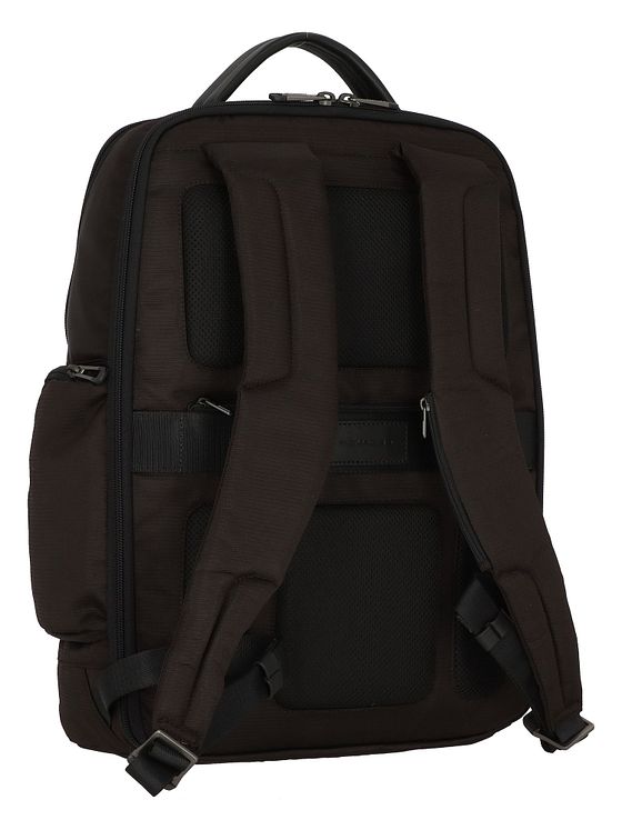 Piquadro S115 batoh kožený 43 cm přihrádka na notebook