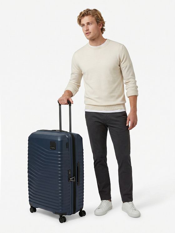 Samsonite Intuo 4-hjulet Kuffert L 75 cm med ekspansion Samsonite Intuo 4-hjulet Kuffert L 75 cm med ekspansion