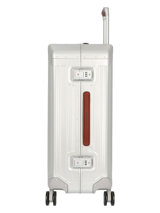 Piquadro 4-hjulet vogn i aluminium 69 cm