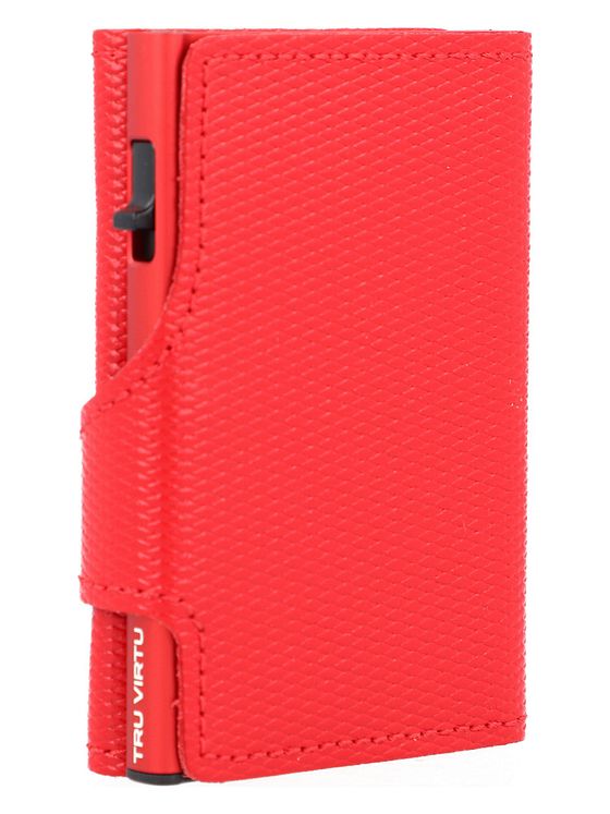 Tru Virtu Click & Slide kreditkortholder RFID læder 6,5 cm