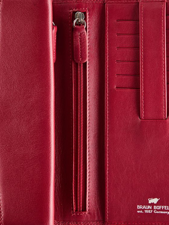 Braun Büffel Golf 3.0 Pung RFID-beskyttelse Læder 18 cm Braun Büffel Golf 3.0 Pung RFID-beskyttelse Læder 18 cm