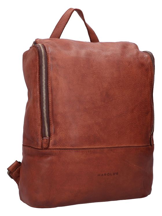 Harold's Submarine-rygsæk i læder med 32 cm rum til bærbar computer