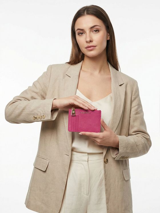 Lazarotti Bologna lædernøgleholder Kortholder i læder 11,5 cm med rum til luftmærker