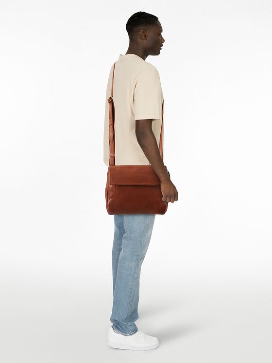 Harold's Submarine Skuldertaske Læder 24 cm