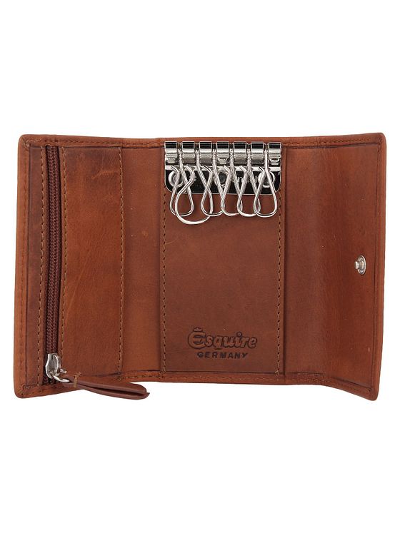 Esquire Dallas Nøgletui Læder 10 cm