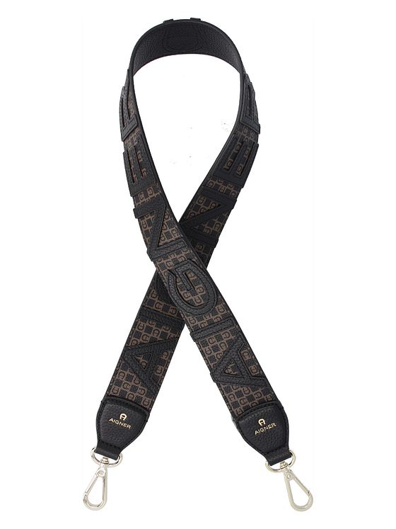AIGNER Skulderrem i læder 90 cm