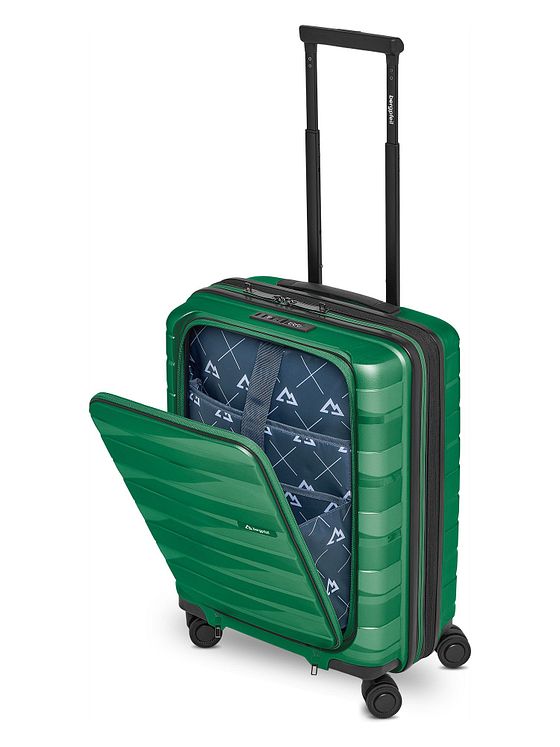 Bergpfeil Travel 4 hjul Kabinetrolley 55 cm Laptoprum med strækfold Bergpfeil Travel 4 hjul Kabinetrolley 55 cm Laptoprum med strækfold