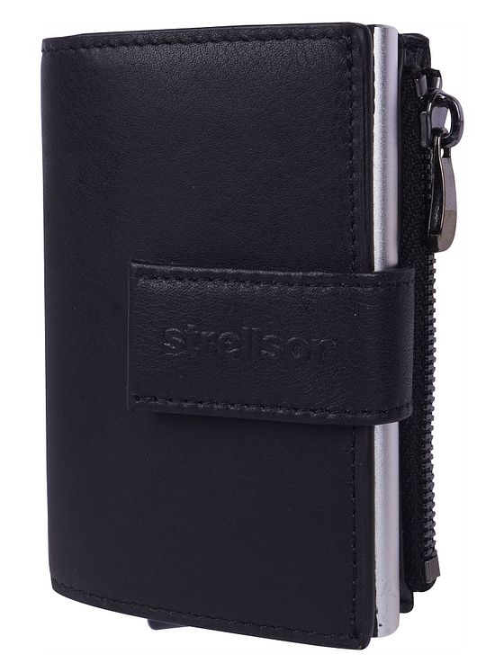Strellson Carter C-Four Kreditkortetui RFID-beskyttelse Læder 6.5 cm