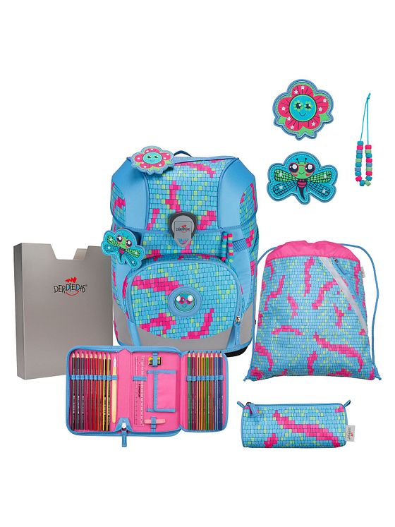 DerDieDas ErgoFlex Tiny Skoleransel-sæt 6-delt DerDieDas ErgoFlex Tiny Skoleransel-sæt 6-delt