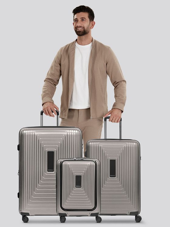 Redolz Essentials 14 4 hjul Kuffert 3-delt med strækfold Redolz Essentials 14 4 hjul Kuffert 3-delt med strækfold