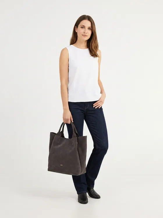 abro Essential Handväska M Läder 30 cm