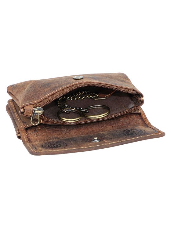 Greenburry Vintage nøgleetui i læder 12 cm