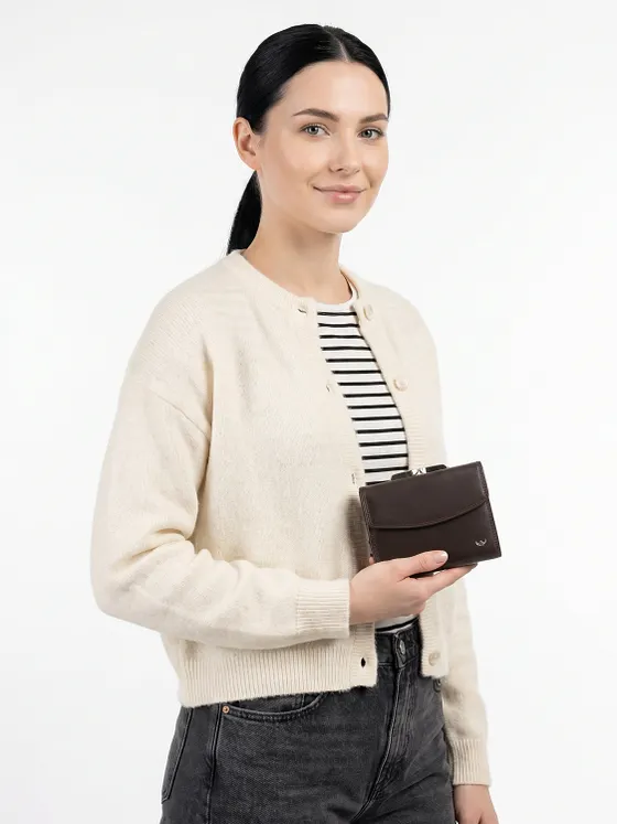 Golden Head Polo Cartera Bloqueo RFID Piel natural 12 cm Golden Head Polo Cartera Bloqueo RFID Piel natural 12 cm