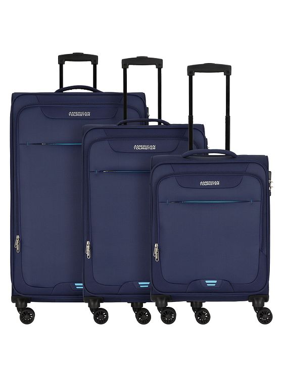American Tourister Street Roll 4 hjul Kuffert 3-delt med strækfold